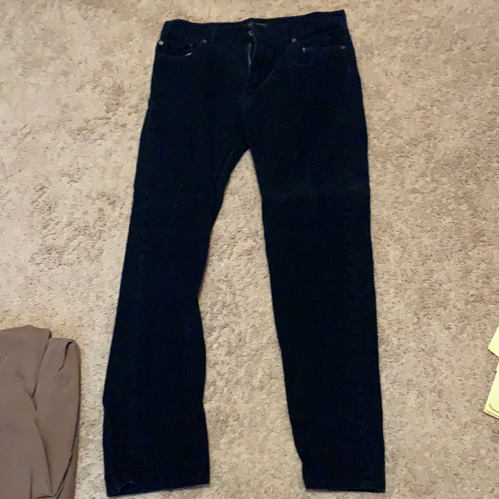 Banana Republic Navy Corduroy Pants 34x32